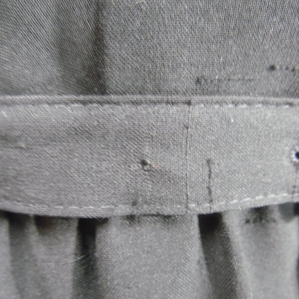 Herman Marcus Vintage Black Dress with Ruffles - Picture 16 of 16